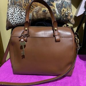 FOSSIL RACHEL  SATCHEL LEATHER PURSE
